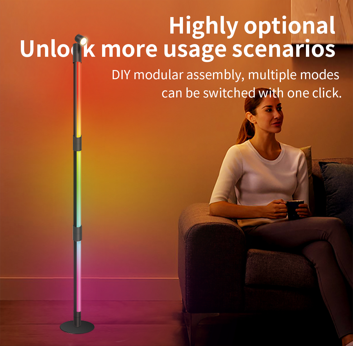 HCP202  旋转落地灯